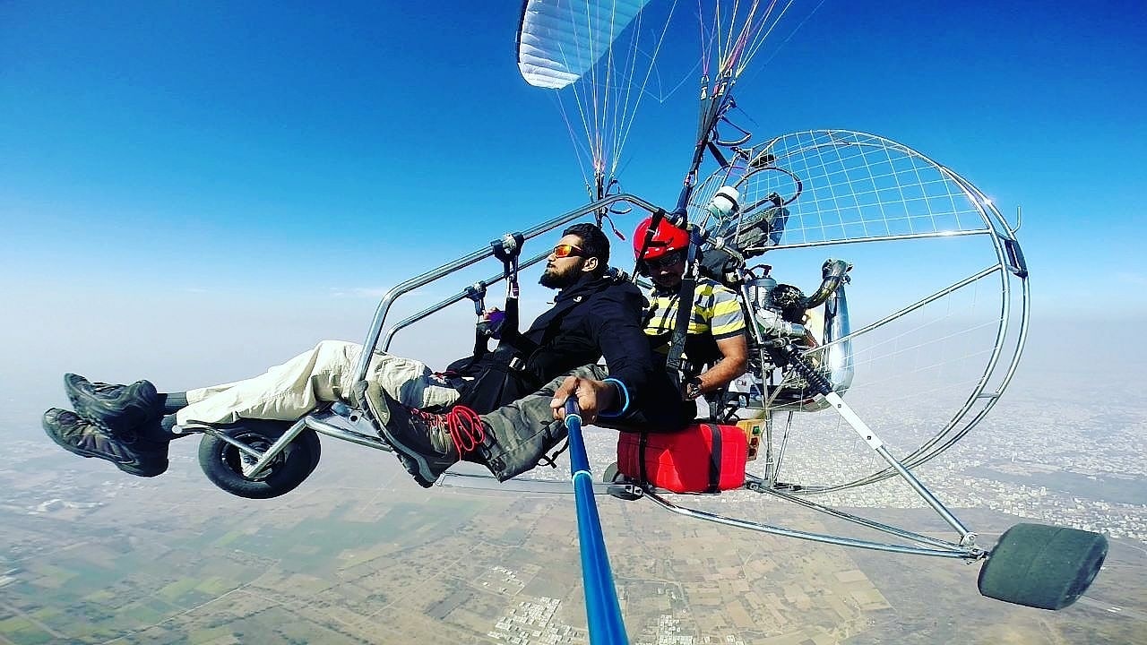 Paramotor Gliding at Keri Beach